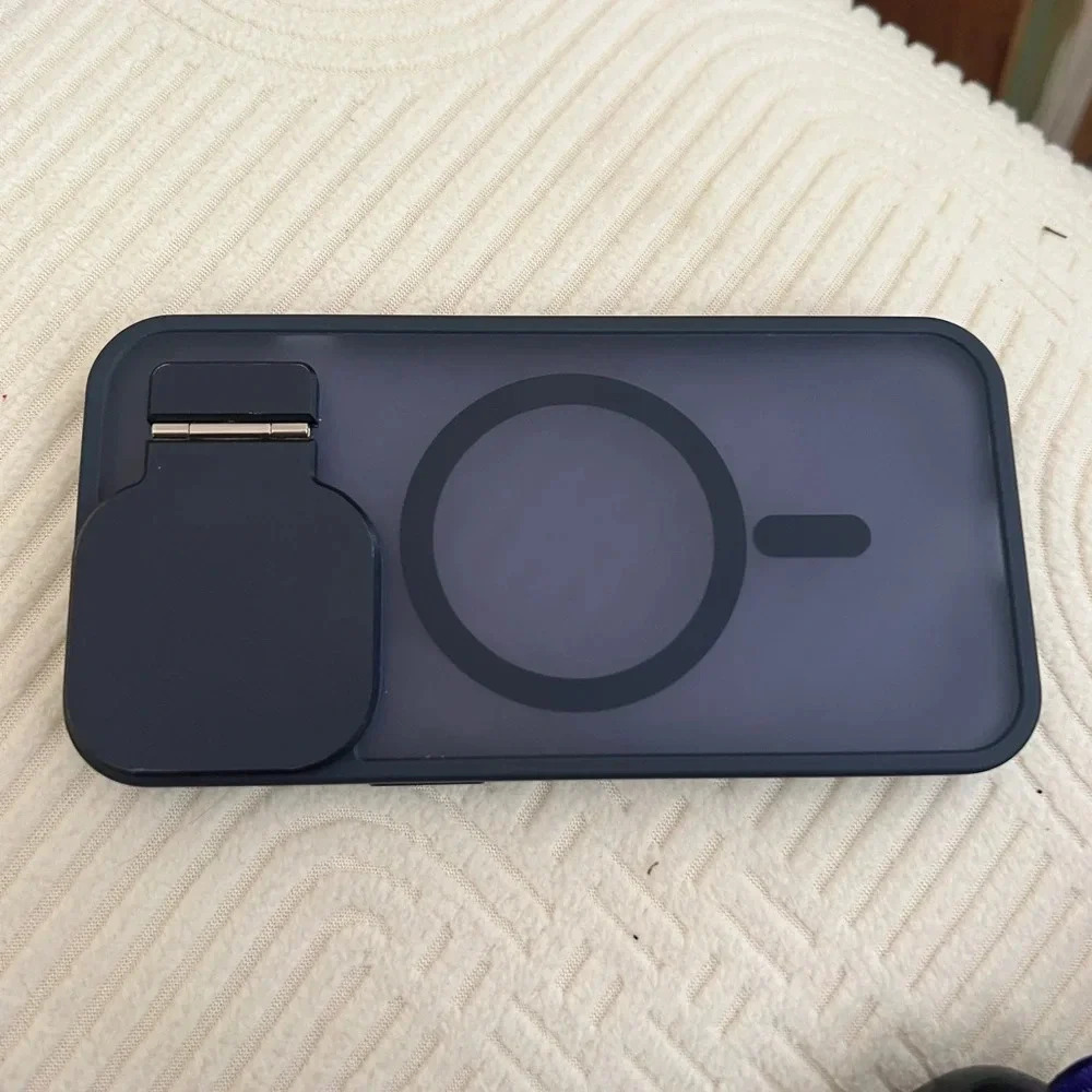 iPhone 13pro Case With Stand Black Shock Resistant